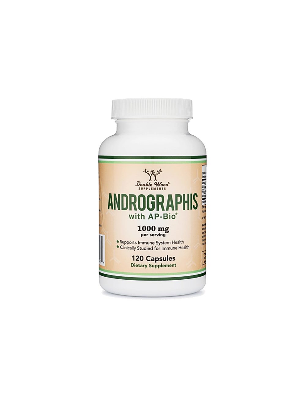 Andrographis with AP-Bio®/ Андрографис, 120 капсули Double Wood