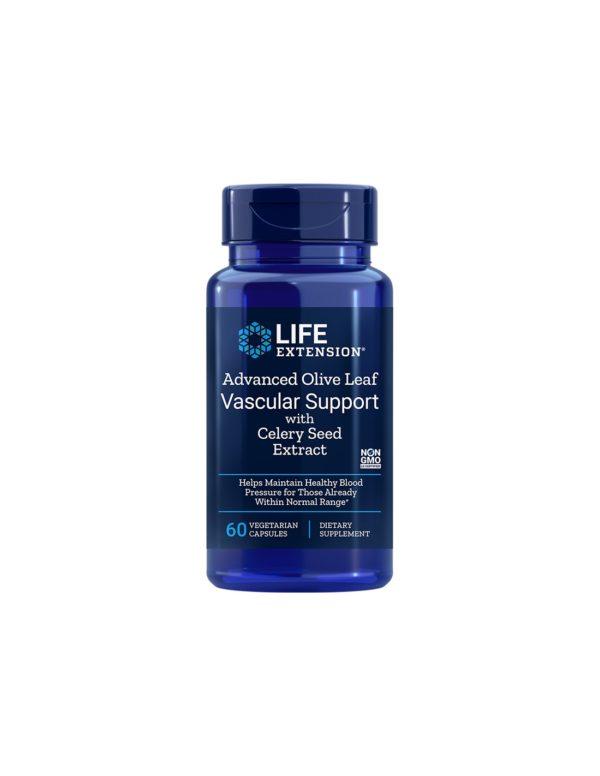 Advanced Olive Leaf with Celery Seed Extract/ В подкрепа на сърдечно-съдовата система х 60 капсули