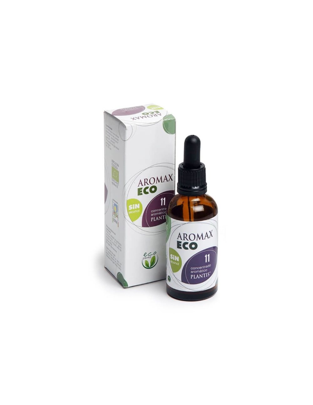 Билкова тинктура за нервната система – Aromax Eco 11 Plantis®, без алкохол, 50 ml
