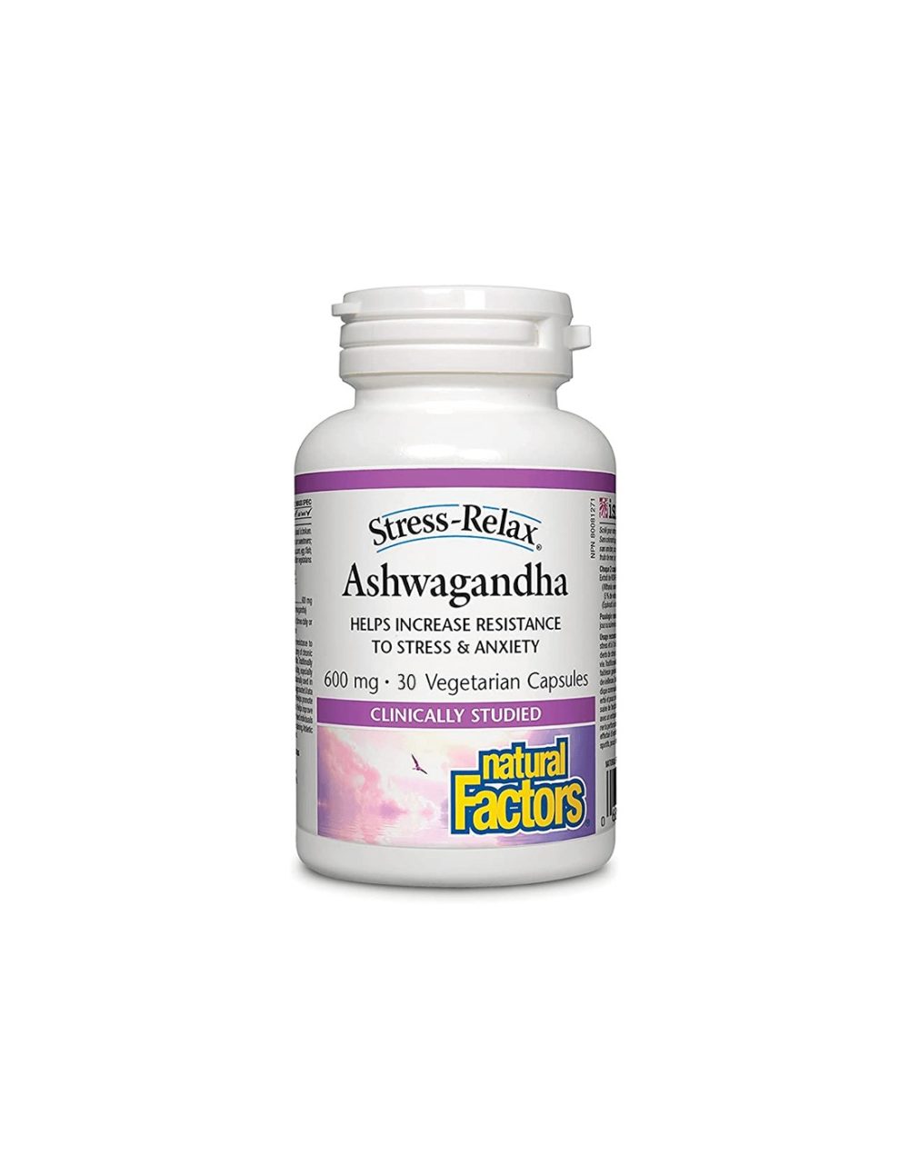 Ashwagandha – Ашваганда, 600 mg, 30 капсули Natural Factors