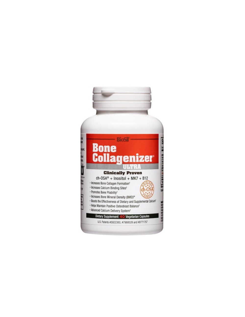 BioSil Bone Collagenizer Ultra, 40 капсули Natural Factors