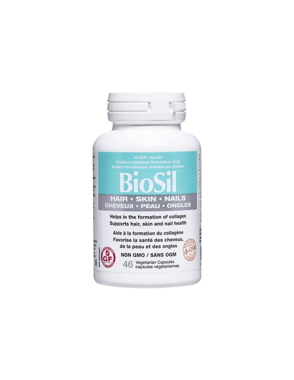 BioSil™ Hair, Skin & Nails/ Коса, кожа и нокти x 46 капсули Natural Factors