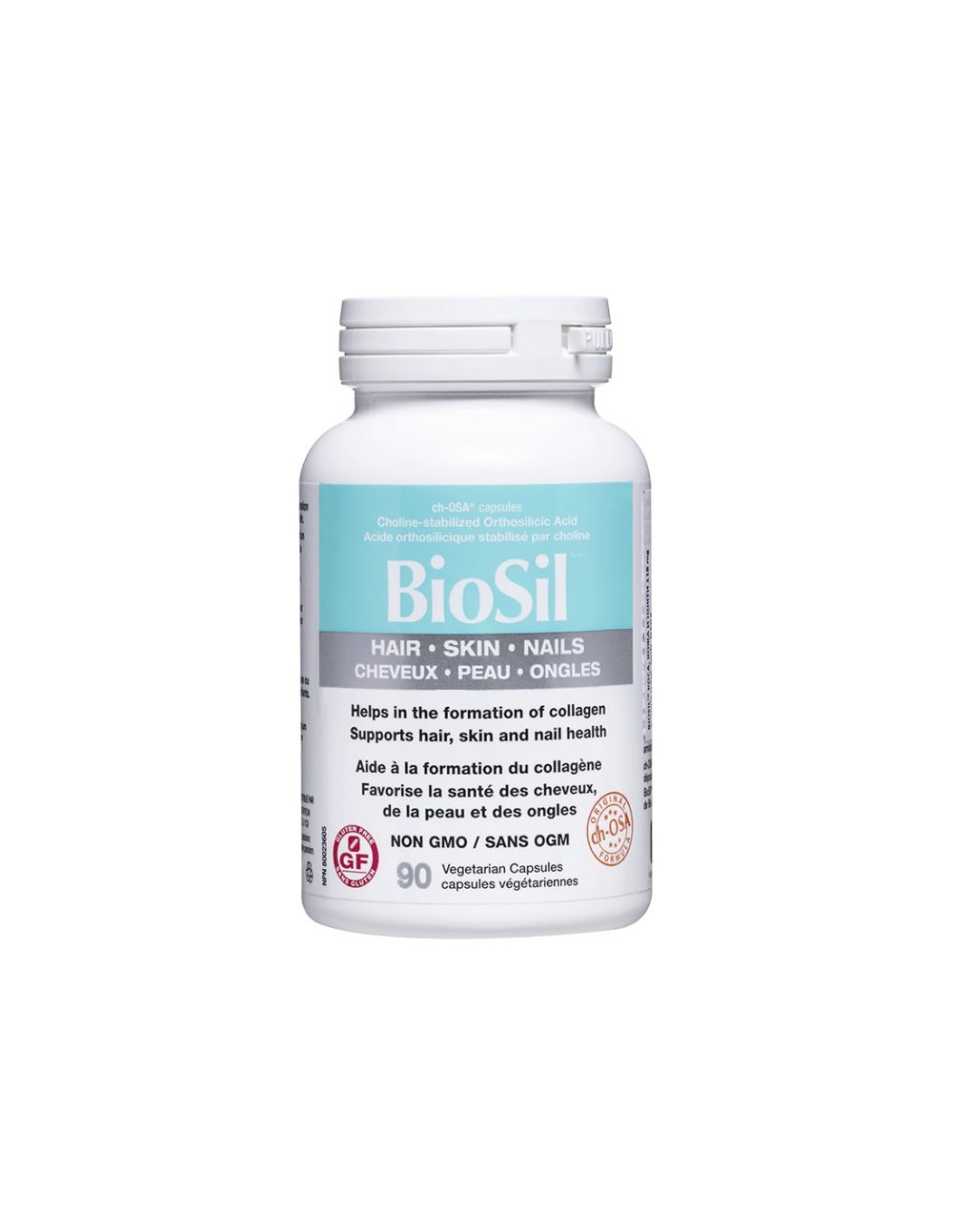 BioSil™ Hair, Skin & Nails/  Коса, кожа и нокти x 90 капсули Natural Factors