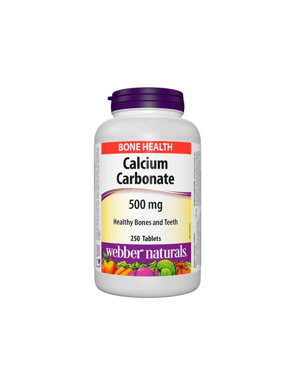 Calcium Carbonate / Калций карбонат, 500 mg, 250 таблетки