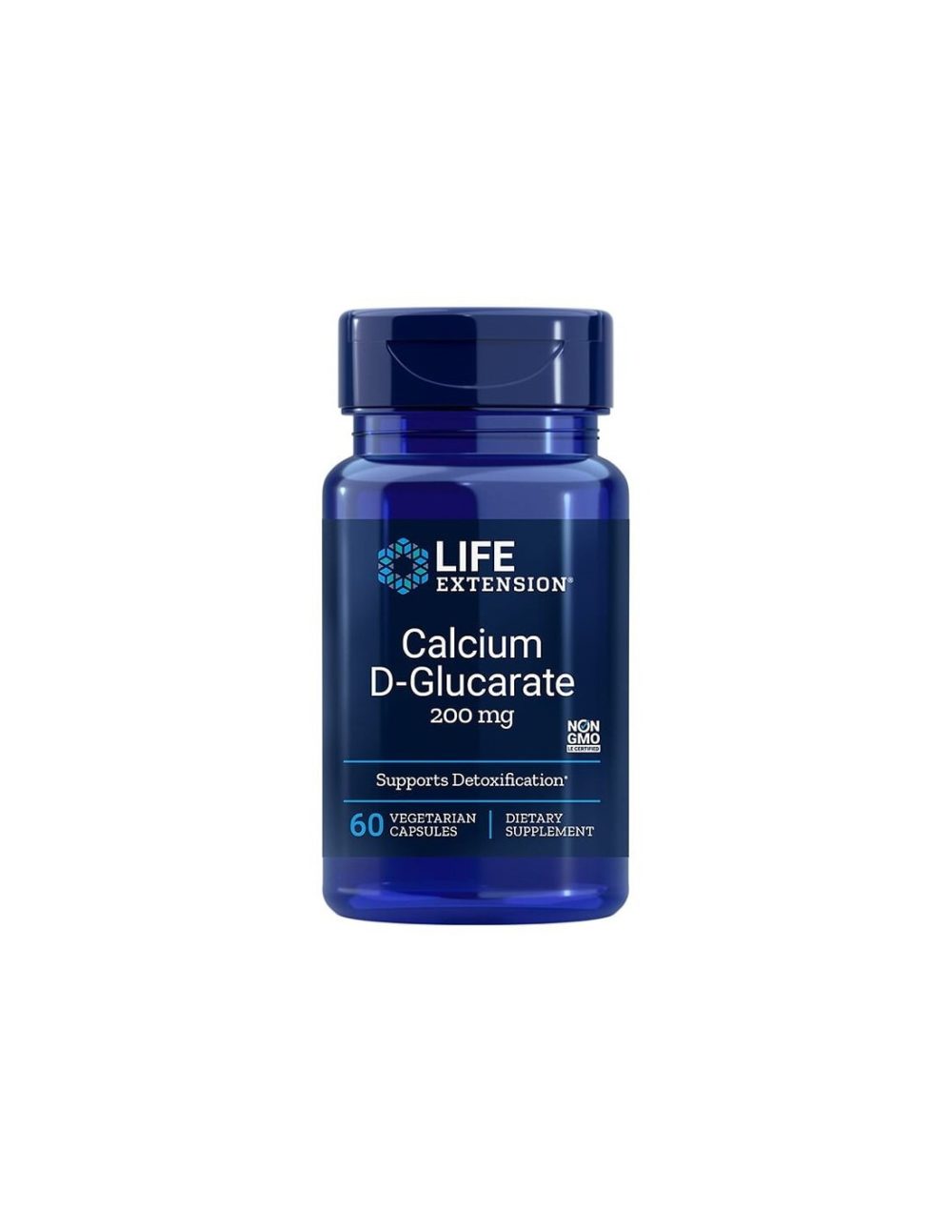 Детоксикация – Калциев Д-Глюкарат, 200 mg х 60 капсули