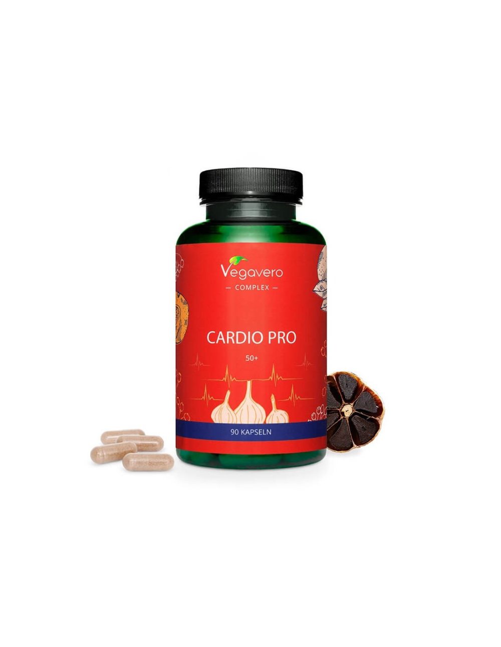 Cardio Pro 50+ – Формула за здраво сърце, 90 капсули Vegavero