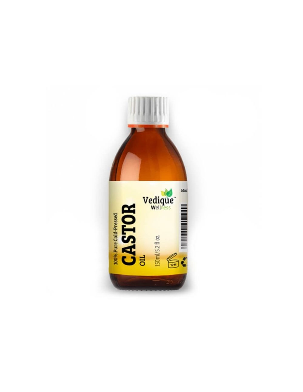 Рициново масло (Castor Oil) – при запек, за супер коса и кожа, 150 ml