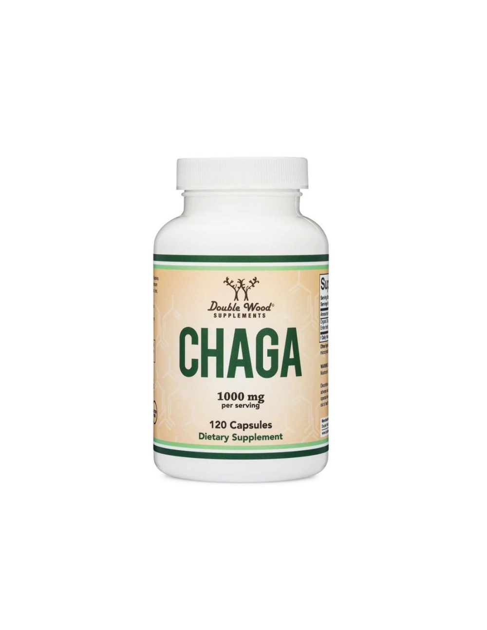 Chaga – Чага, 120 капсули Double Wood
