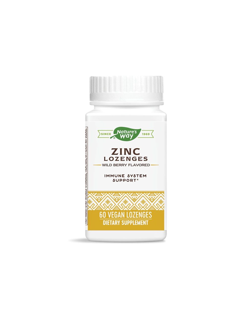 Zinc Lozenges/ Цинк с Ехинацея и Витамин С х 60 таблетки за смучене Nature’s Way