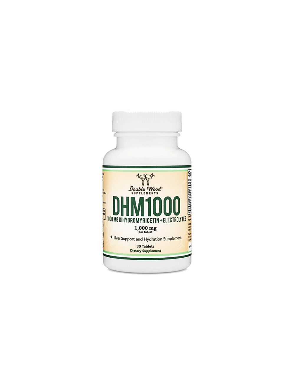 Dihydromyricetin + Electrolytes/ Дихидромирицетин + eлектролити, 30 таблетки Double Wood