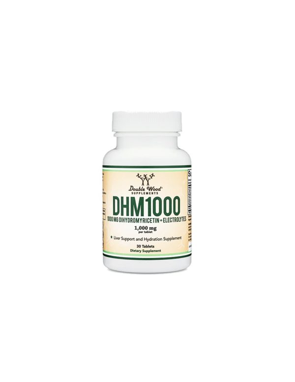 Dihydromyricetin + Electrolytes/ Дихидромирицетин + eлектролити, 30 таблетки Double Wood