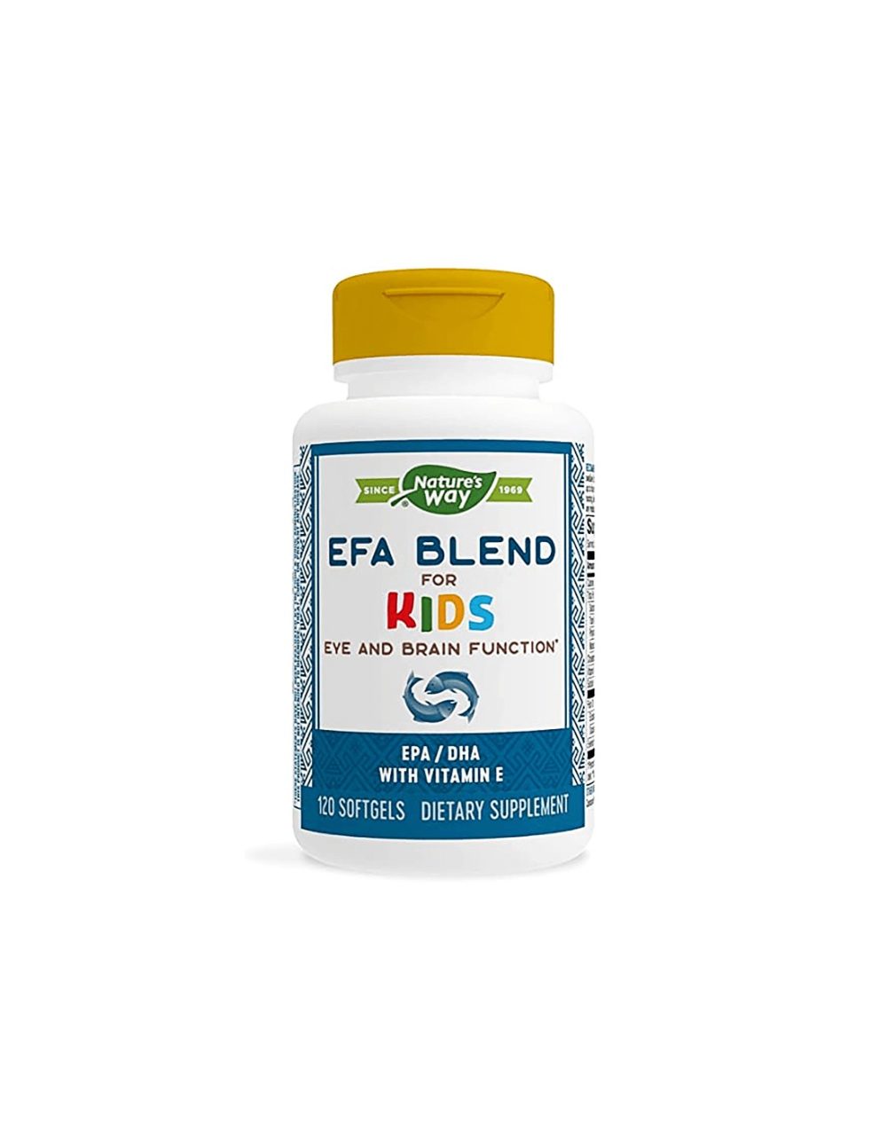 EFA Blend for Kids / ЕФА Бленд за деца, 120 софтгел капсули Nature’s Way