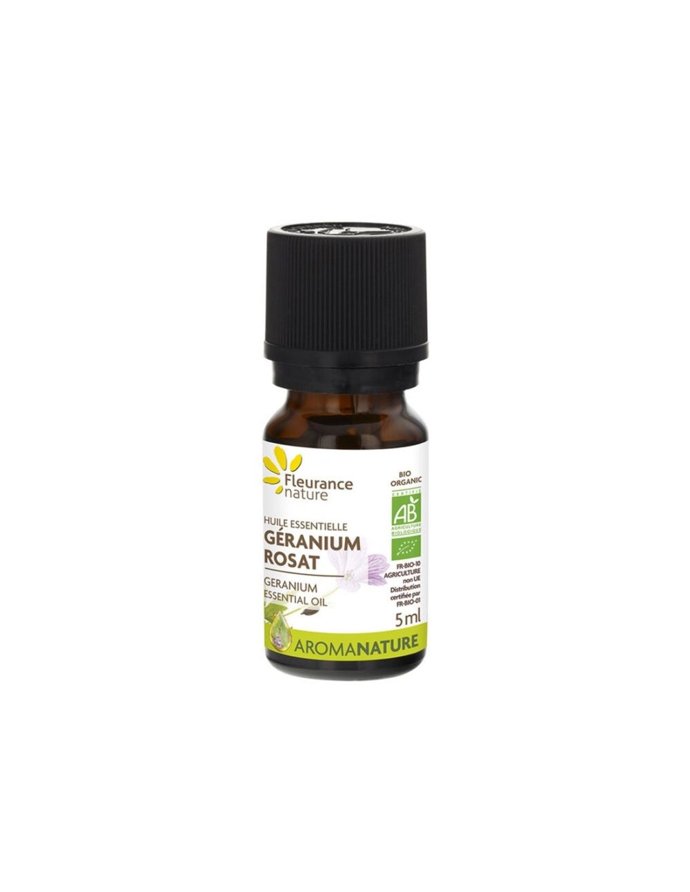 Eтерично масло от гераниум, БИО, 5 ml