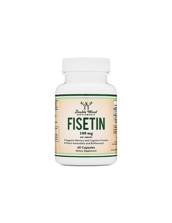 Fisetin/ Физетин, 100 mg, 60 капсули Double Wood