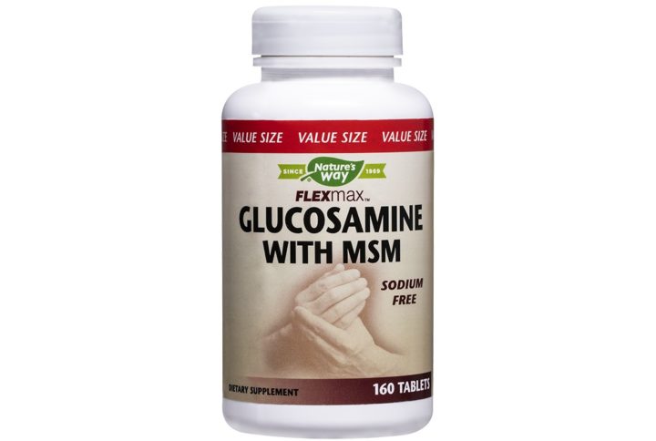 Flexmax™ Glucosamine with MSM/ Глюкозамин Сулфат & MСM 925 mg x 240 таблетки Nature’s Way