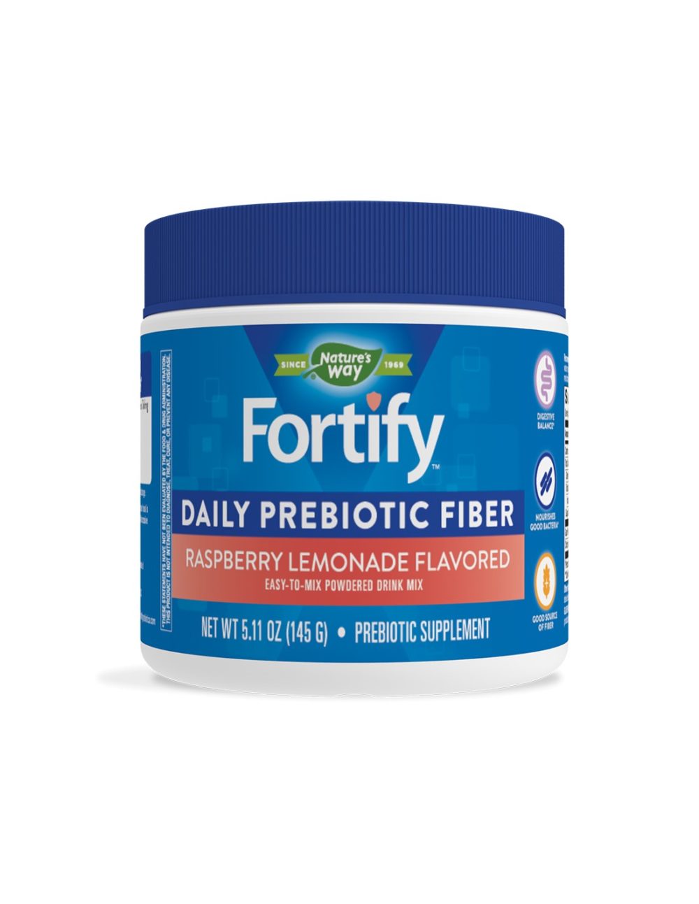 Fortify™ Daily Prebiotic Fiber – Фортифай пребиотични фибри – 145 g Nature’s Way