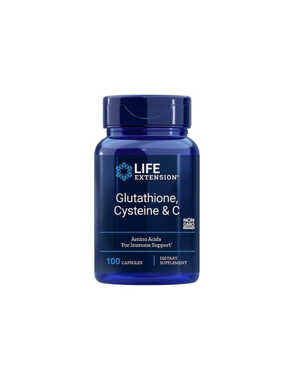 Glutathione, Cysteine & C / Глутатион, Цистеин и витамин С х 100 капсули