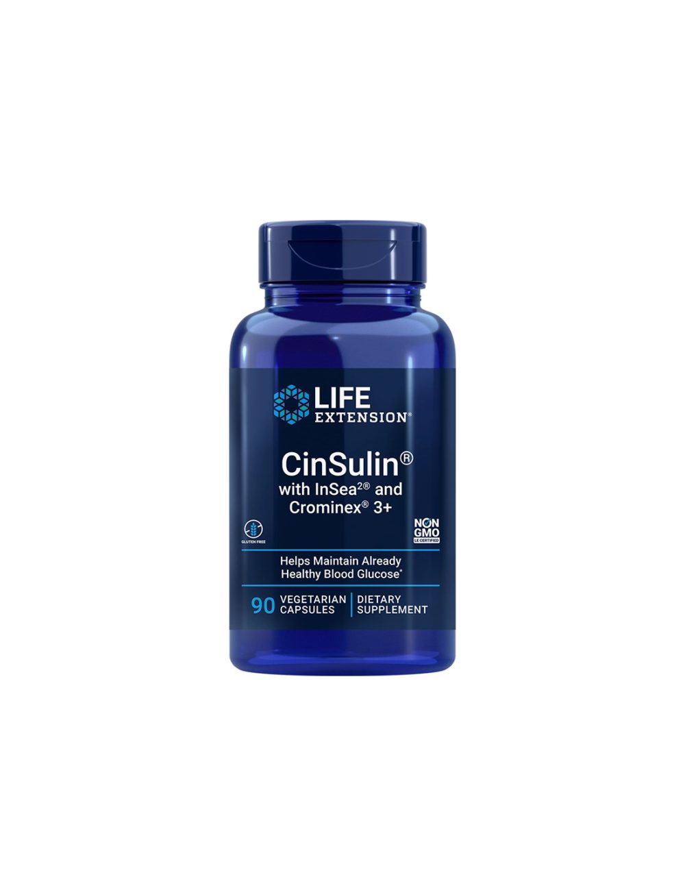 Глюкозен метаболизъм – CinSulin with InSea2 and Crominex®3+, 90 капсули