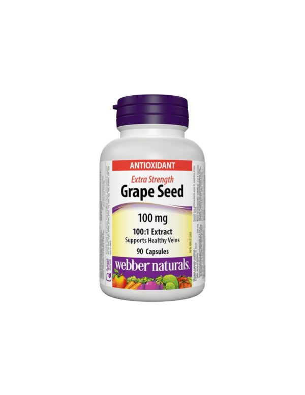 Гроздово семе / Grape Seed Extract Webber Naturals 100 mg x 90 капсули
