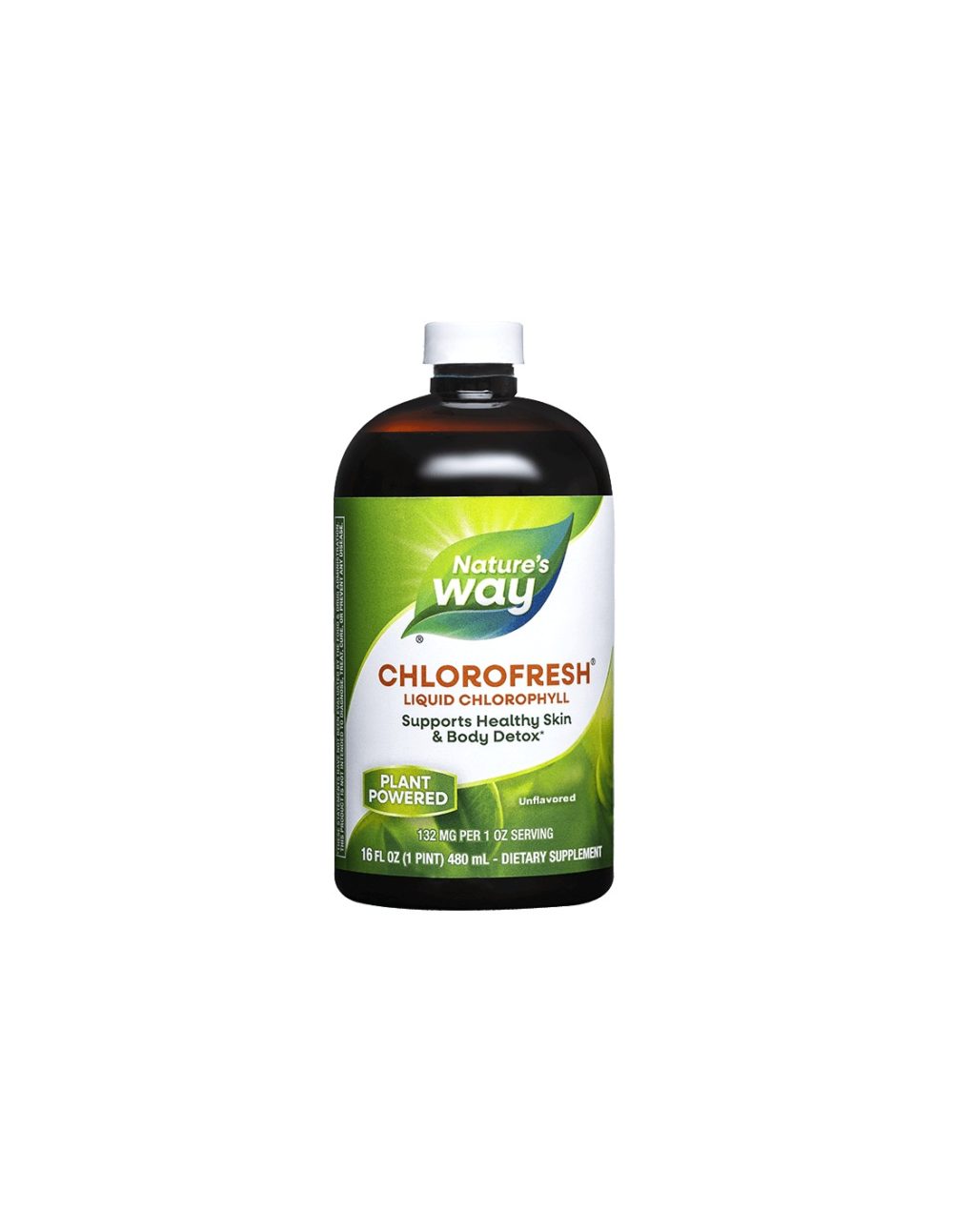 Chlorofresh® Liquid Chlorophyll – Хлорофреш® Течен Хлорофил, 473 ml Nature’s Way