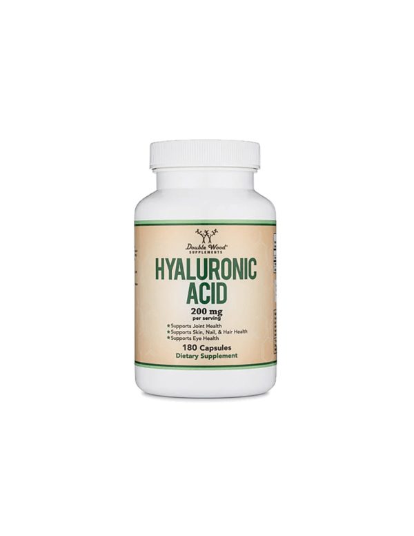 Hyaluronic acid – Хиалуронова киселина, 180 капсули Double Wood