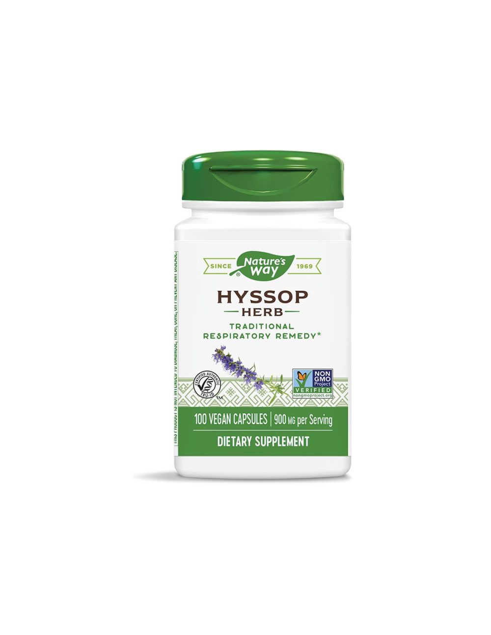 При респираторни инфекции, кашлица и храчки – Исоп, 450 mg, 100 капсули Nature’s Way