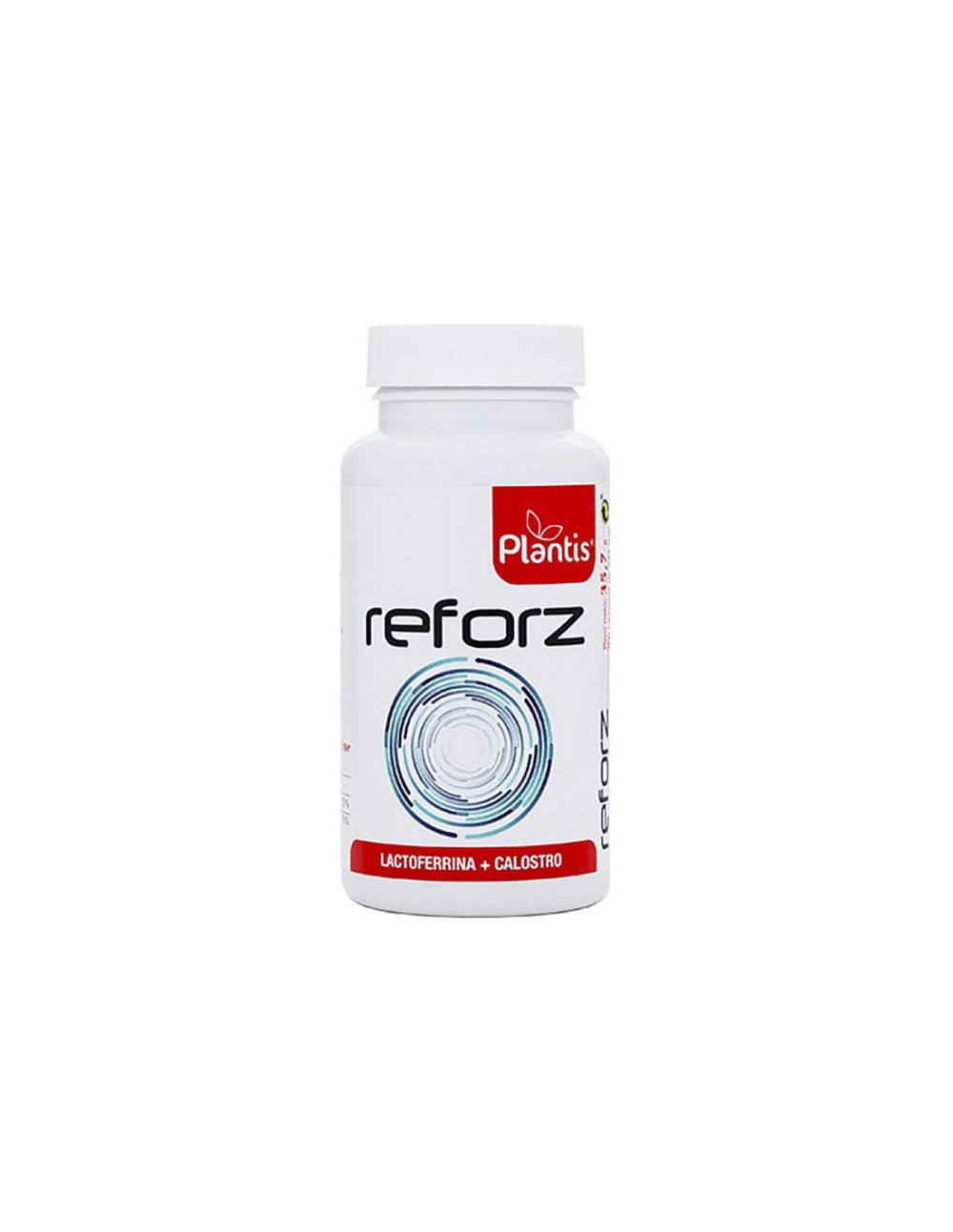 Силен имунитет – Лактоферин 100 mg, коластра 250 mg и витамини С 60 mg & D3 3.75 µg – Reforz Plantis®, 60 капсули