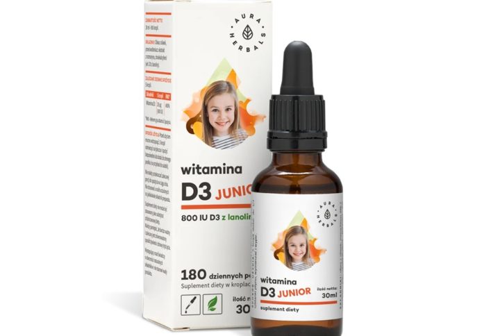 Зрение и имунитет – Витамин А (800 μg) + Е (12 mg), 30 ml капки Aura Herbals
