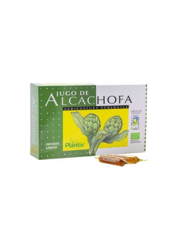 Jugo De Alcachofa/ Артишок (сок)/ Черен дроб и жлъчка, 20 ампули за пиене Artesania