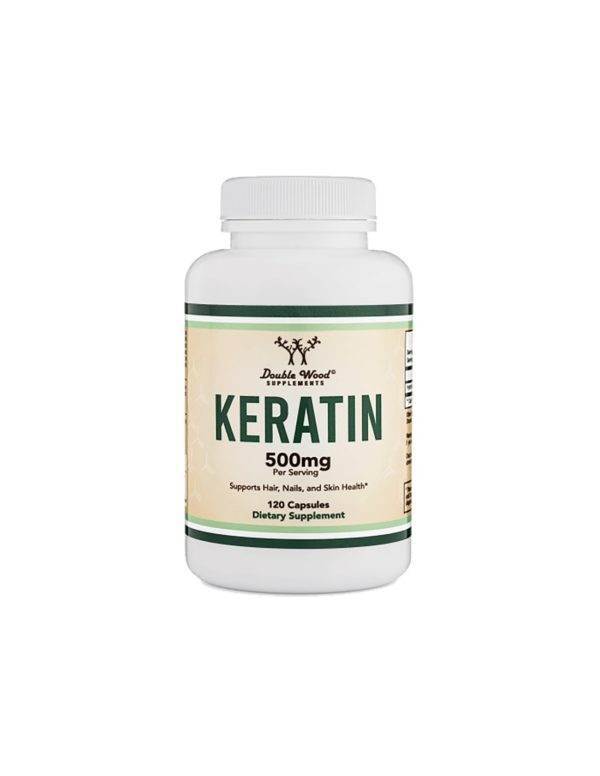 Keratin/ Кератин, 120 капсули Double Wood