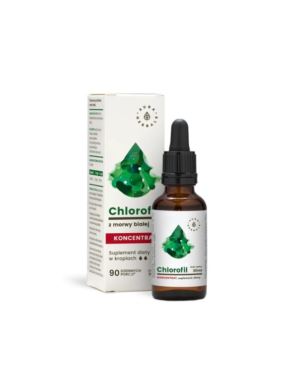 Детоксикация – Хлорофил, 30 ml капки Aura Herbals