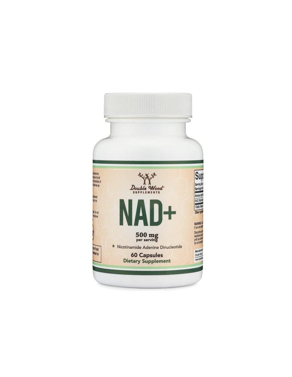 Клетъчно здраве – NAD+ Никотинамид Аденин Динуклеотид, 250 mg x 60 капсули Double Wood