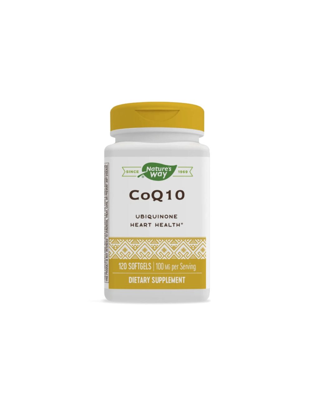 Коензим Q10 (Убихинон) за здраво сърце, 100 mg, 60 софтгел капсули