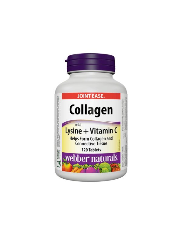 Колаген с Лизин и Витамин Ц / Collagen with Lysine + Vitamin C х 120 таблетки