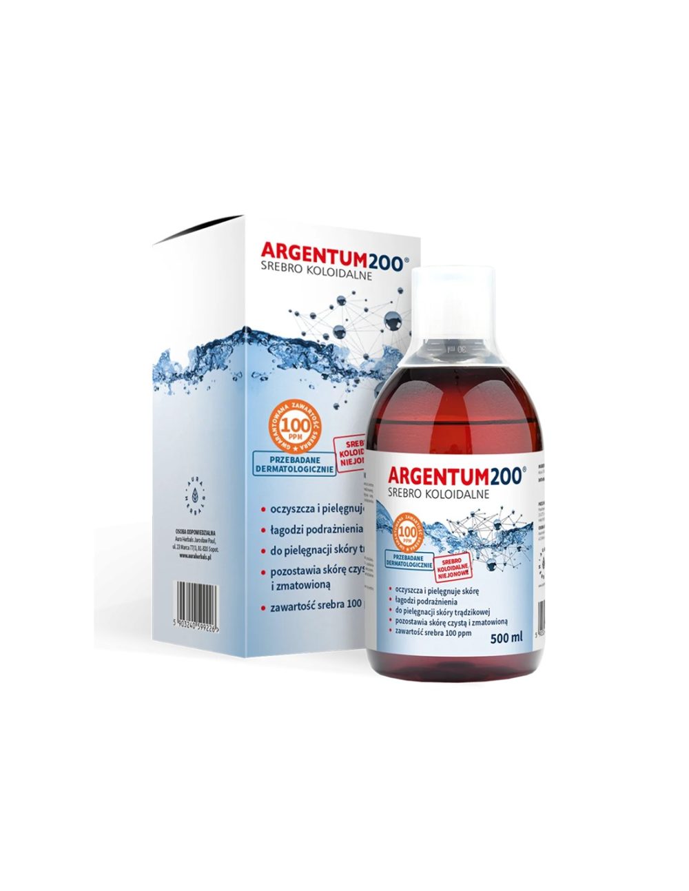 Колоидно сребро – 100ppm, 500 ml