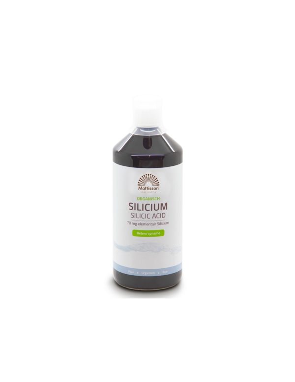 Коса, кожа и нокти – Силиций Organic, 1000 ml Mattisson Healthstyle