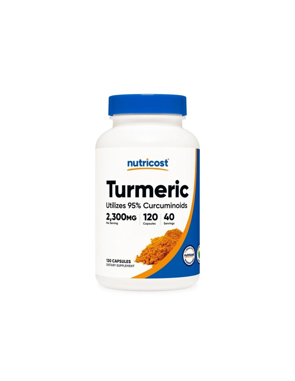 Кости и стави – Turmeric Куркума 766 mg + Черен пипер 5 mg, 120 капсули