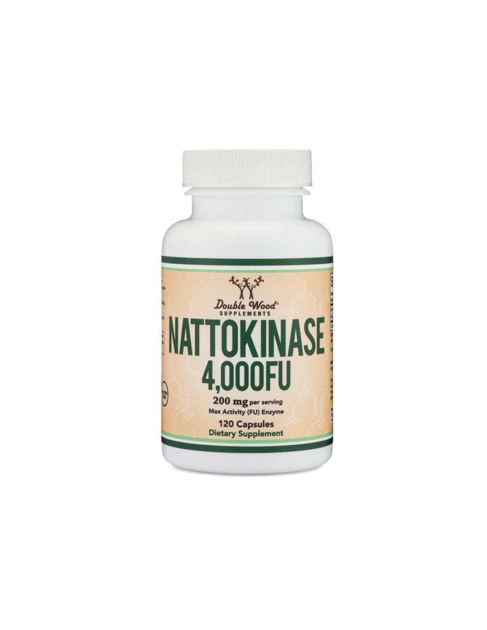 Кръвообращение – Натокиназа, 200 mg, 120 капсули Double Wood