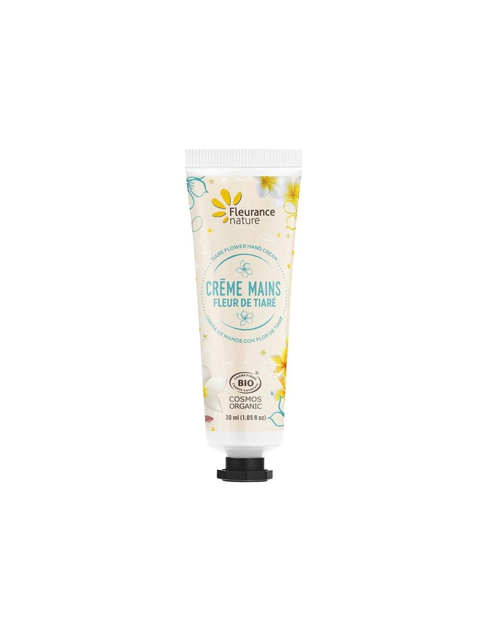 Крем за ръце с цвят от Тиаре, масло от Ший и Алое Вера, 30 ml Fleurance Nature
