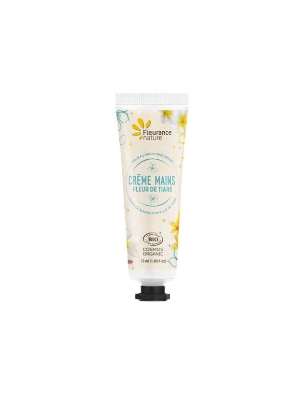 Крем за ръце с цвят от Тиаре, масло от Ший и Алое Вера, 30 ml Fleurance Nature