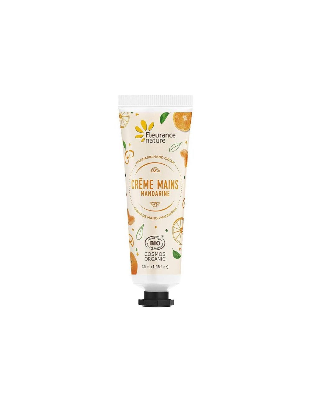 Крем за ръце с екстракт от мандарина, масло от Ший и Алое Вера, 30 ml Fleurance Nature