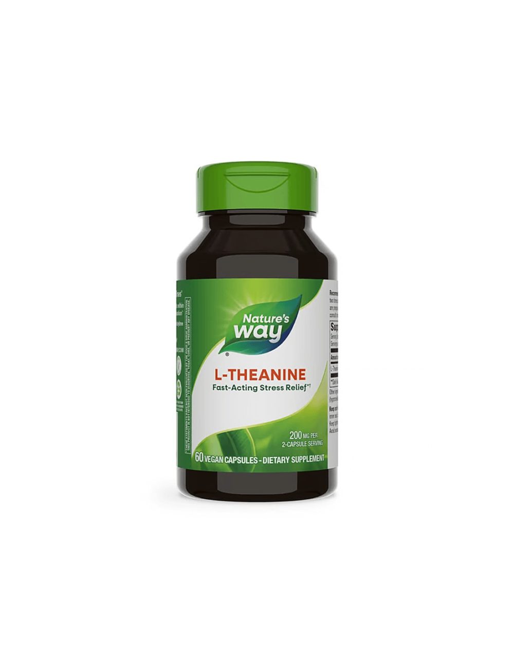 L-Theanine – Л-Теанин, 60 капсули Nature’s Way