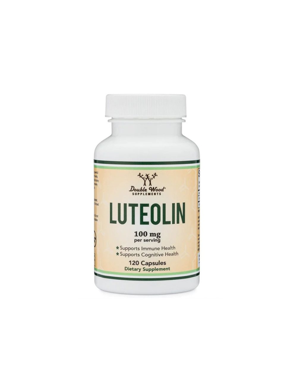Luteolin – Лутеолин 100 mg, 120 капсули Double Wood