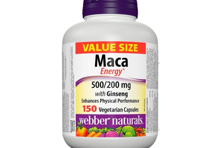 Maca Energy with Ginseng – Мака и Корейски женшен, 90 капсули Webber Naturals