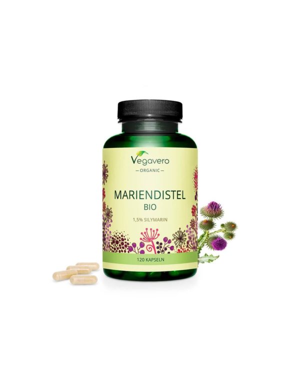 Mariendistel Bio – Био бял трън, 120 капсули Vegavero