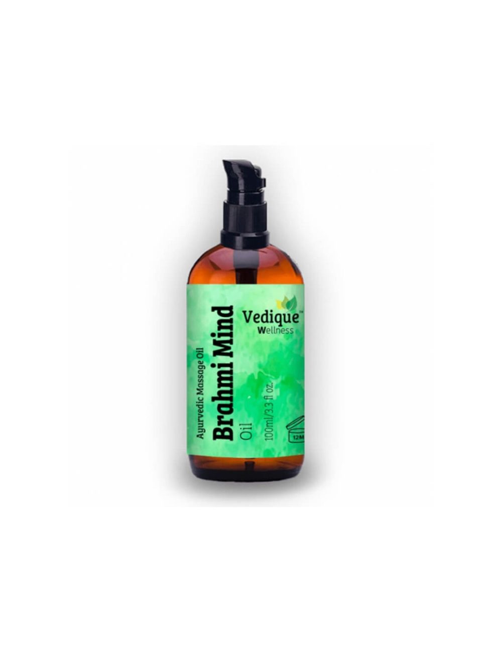 Масажно масло от Брахми (Brahmi) – при стрес, депресия и слаба памет, 100 ml