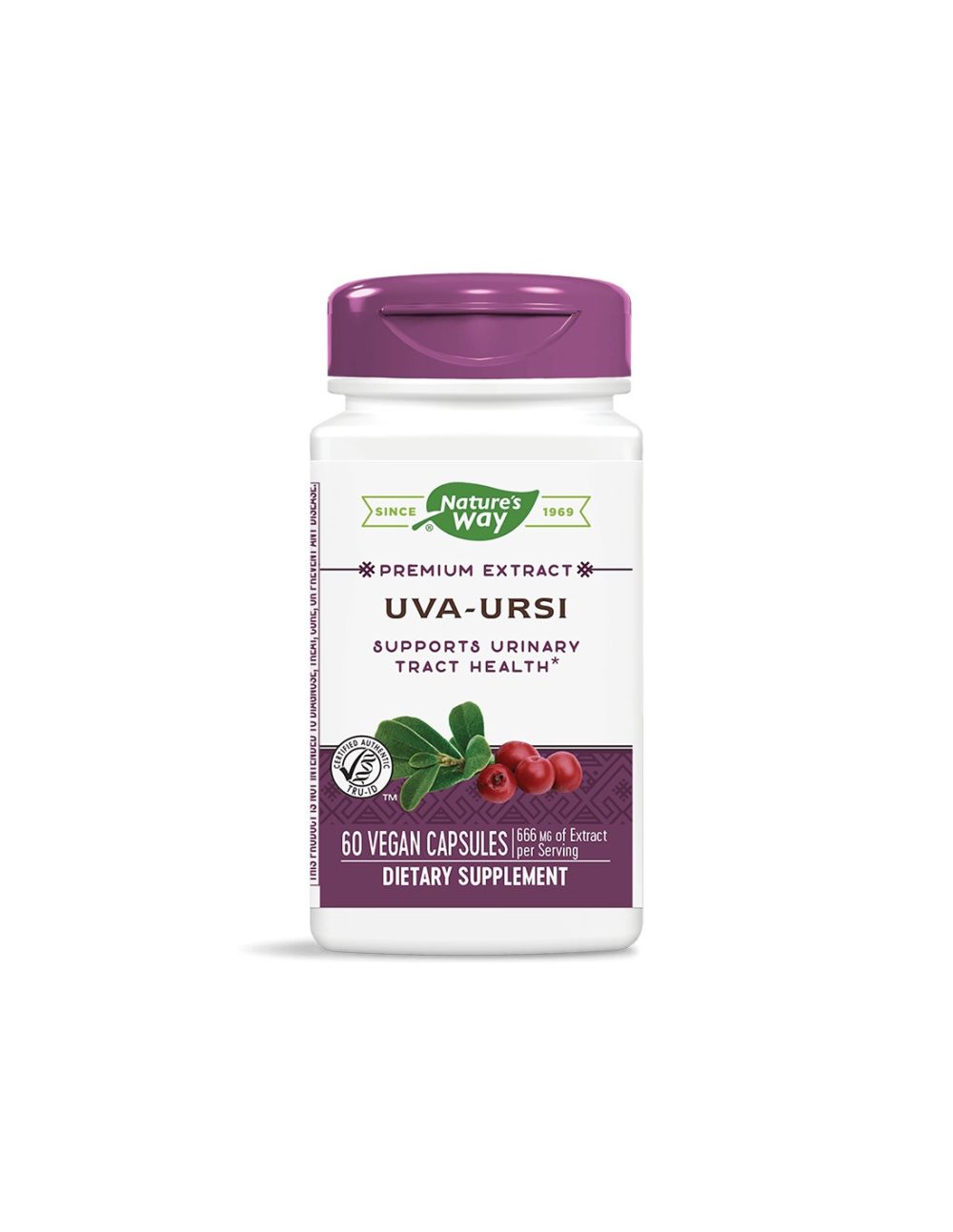Uva Ursi/ Мечо грозде 483 mg x 60 капсули Nature’s Way