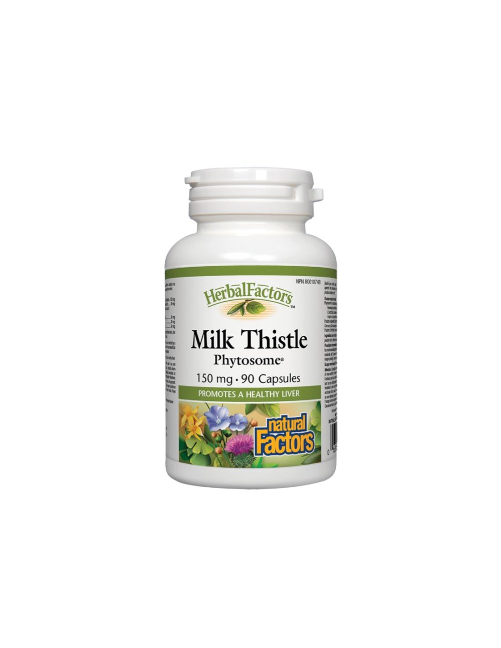 Milk Thistle Phytosome®/Бял трън Фитозоми® 150 mg х 90  Natural Factors