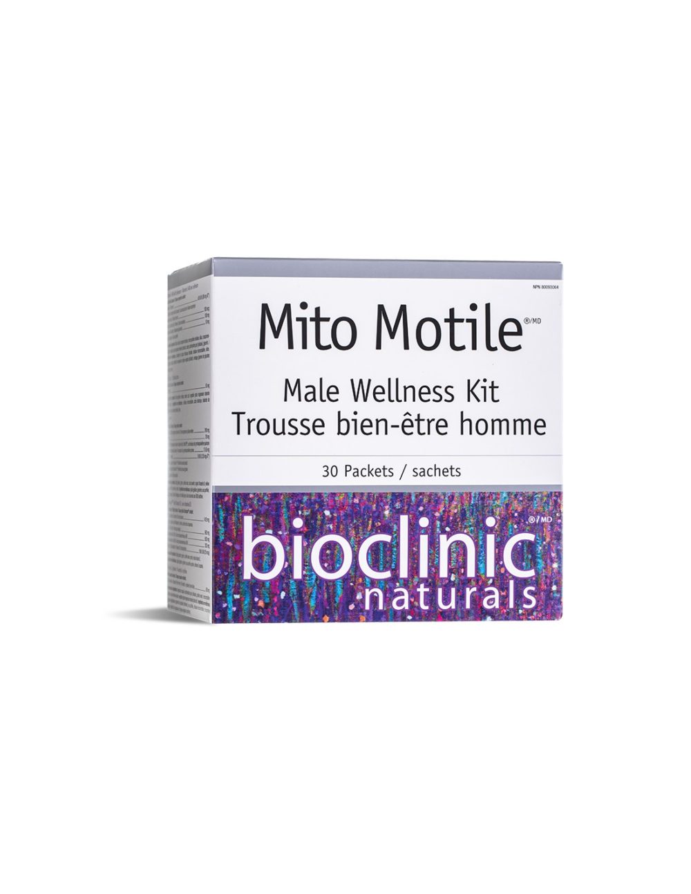 Mito Motile™ Male Wellness Kit – Фертилитет формула за мъже, 30 пакетчета Natural Factors