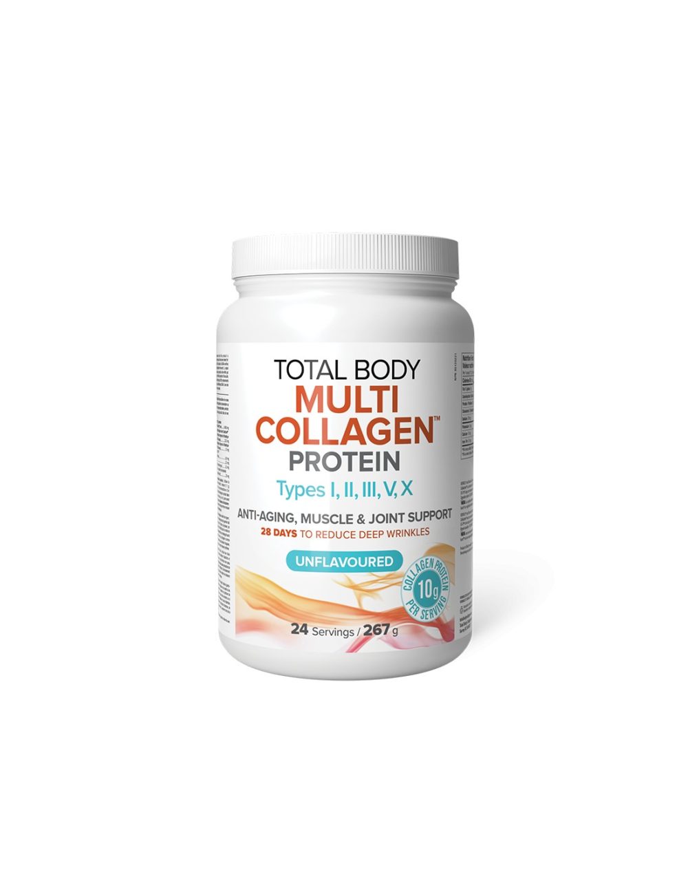 Mулти колаген (говежди, рибешки и пилешки) – Total Body Multi Collagen, 267 g прах  Natural Factors
